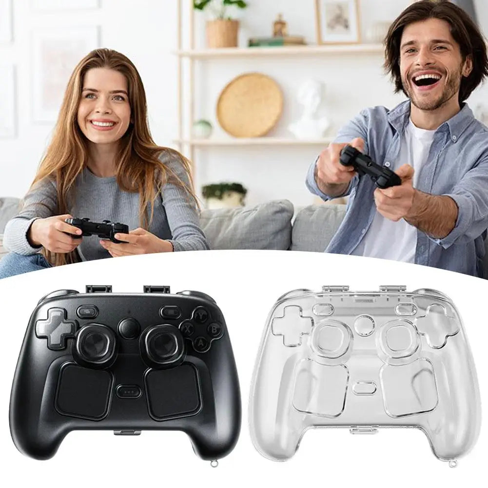 Case For Switch 2 Pro Controller Transparent Hard Protector Cover Protective Case Scratch & Shock Gamepad Protection Accessories Zpaxo