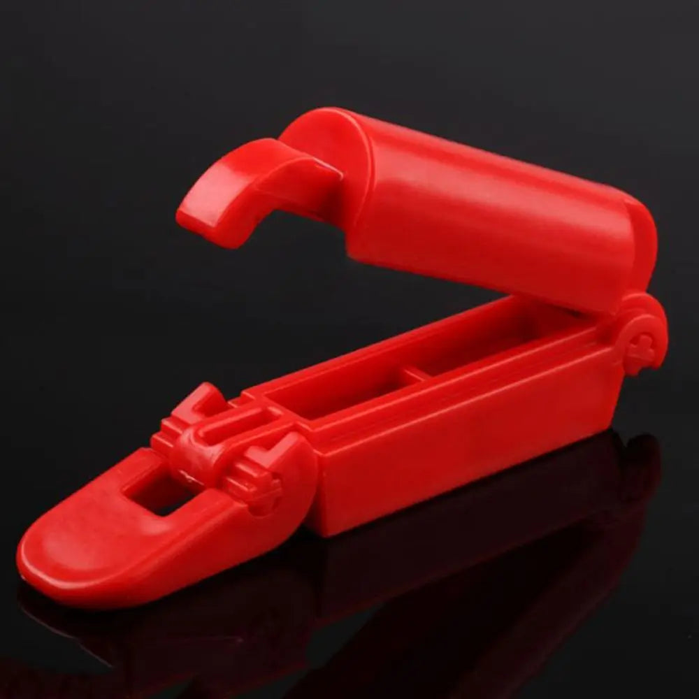Toddler Safe Strap Prevent Retraction Seatbelt Fixed Fixed Clamp Belt Clip Lock Buckle Seatbelt Adjuster Clip Zpaxo red