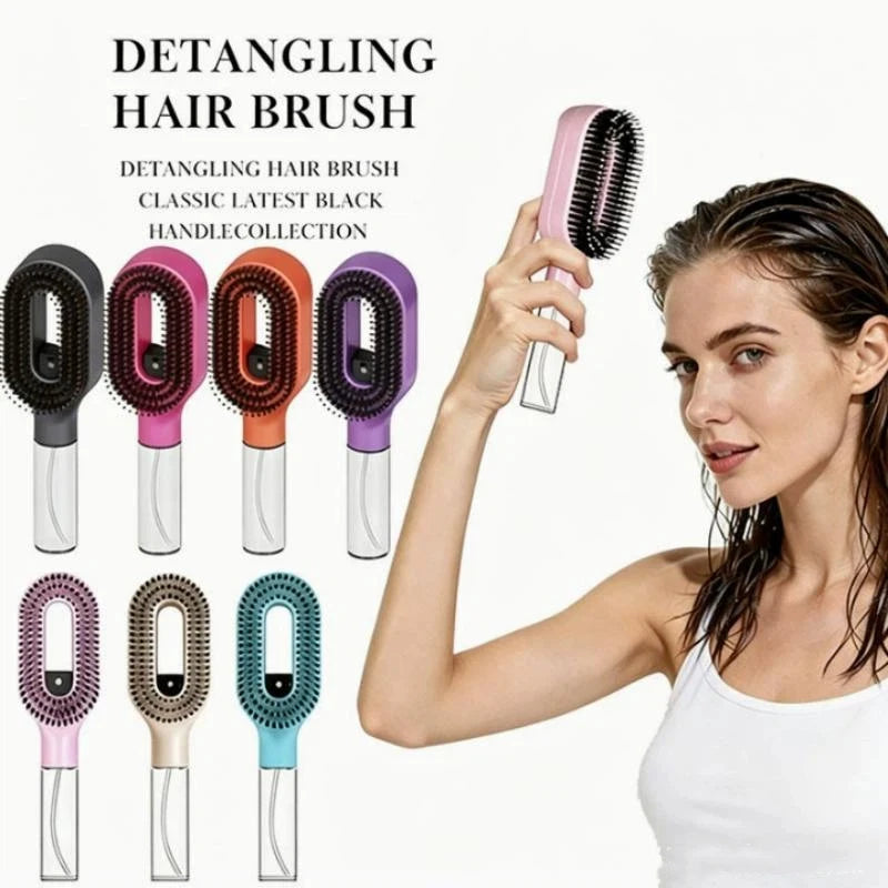 1 Spray Massage Comb Anti Static Scalp Massager Essential Oil Water Zpaxo