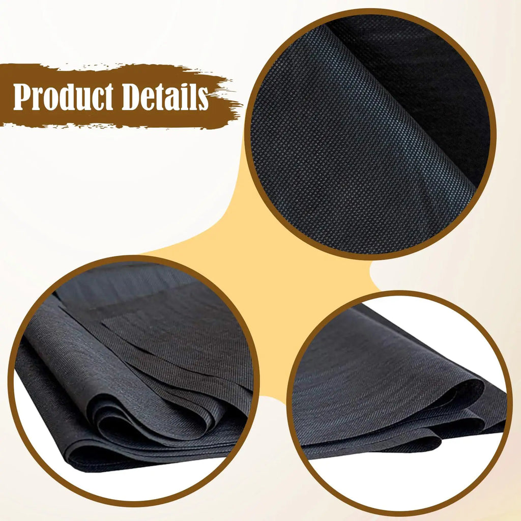 Black Dustproof Sofa Bottom Cover | Furniture Dust Protection Fabric Furniture Dust Cover Zpaxo
