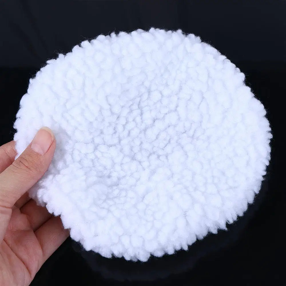 Car Paint Care Buffing Car Beauty Tool Polishing Bonnet Buffer Pad Polishing Terry Cloth Woolen Fleece Pad Waxing Polisher Zpaxo