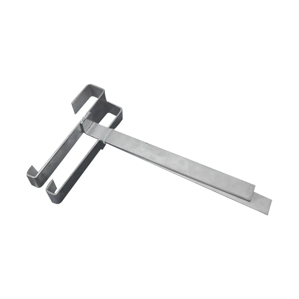 2 Pieces Beehive Frame Holder Support Bracket Stainless Steel Easy Installation Accessory Bee Hive Frame Grip for Home Workshop Zpaxo Default Title