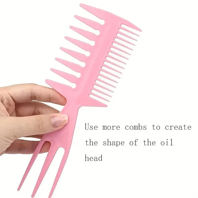 8-Piece Professional Hair Comb Set - High Quality Comb for All Hair Types and Style - Great for Barber Salon and Home Use, Travel Essentials Zpaxo