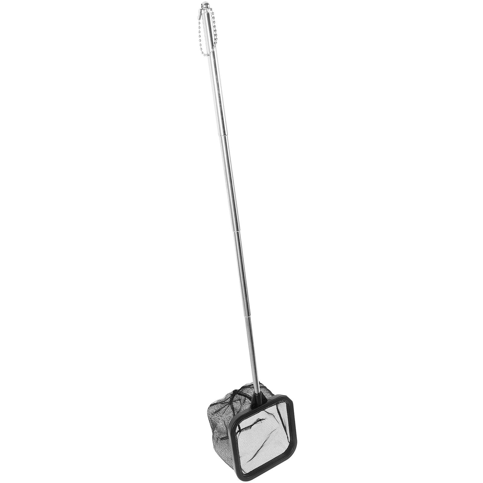 Stainless Steel Fishing Net Adjustable Telescopic Handle Freshwater