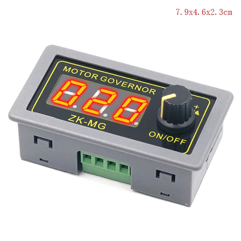 DC 5–30V PWM Motor Speed Controller | 5A/15A Digital Display