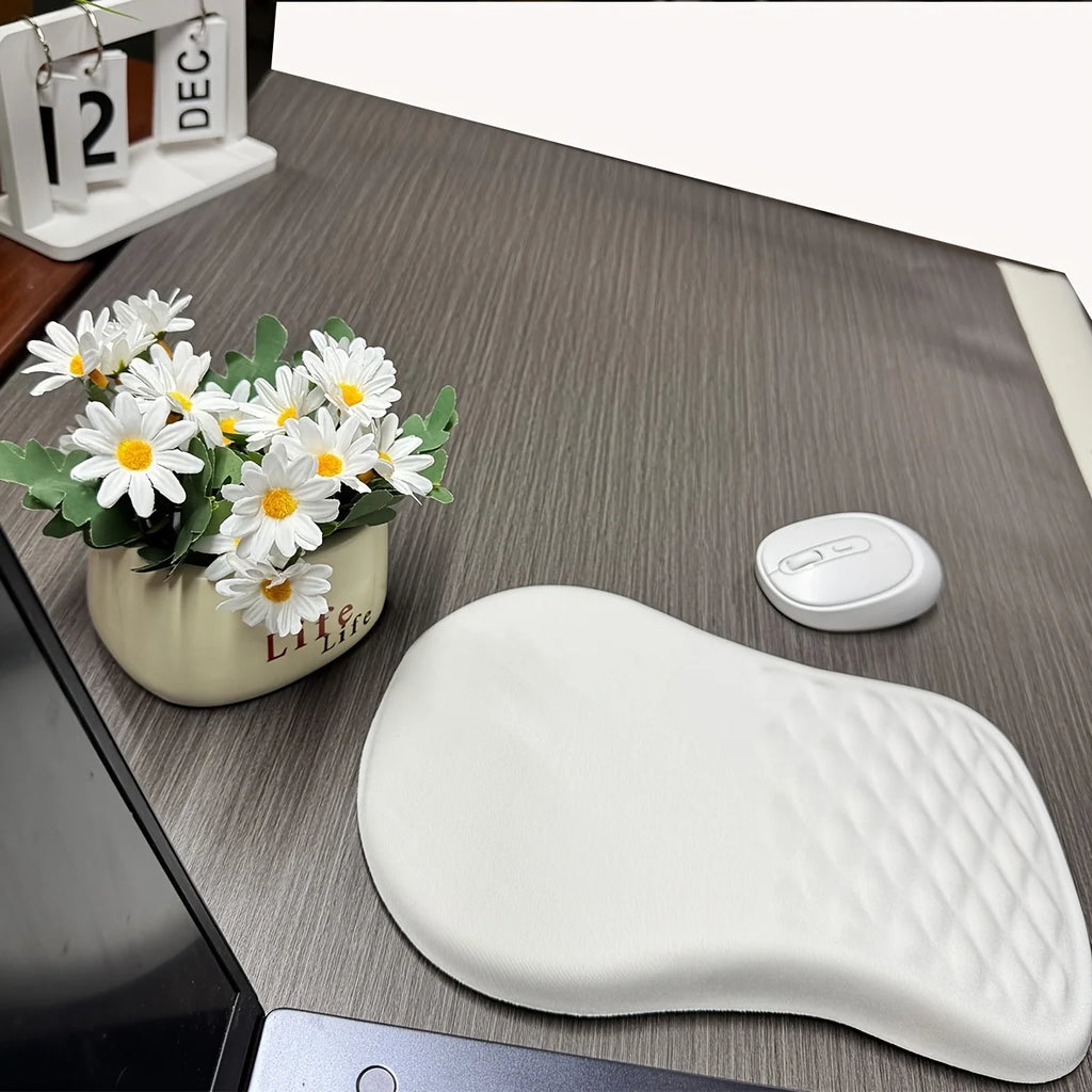 Ergonomic Mouse Pad Large Wrist Support Anti-slip Rubber Base Durable Zpaxo