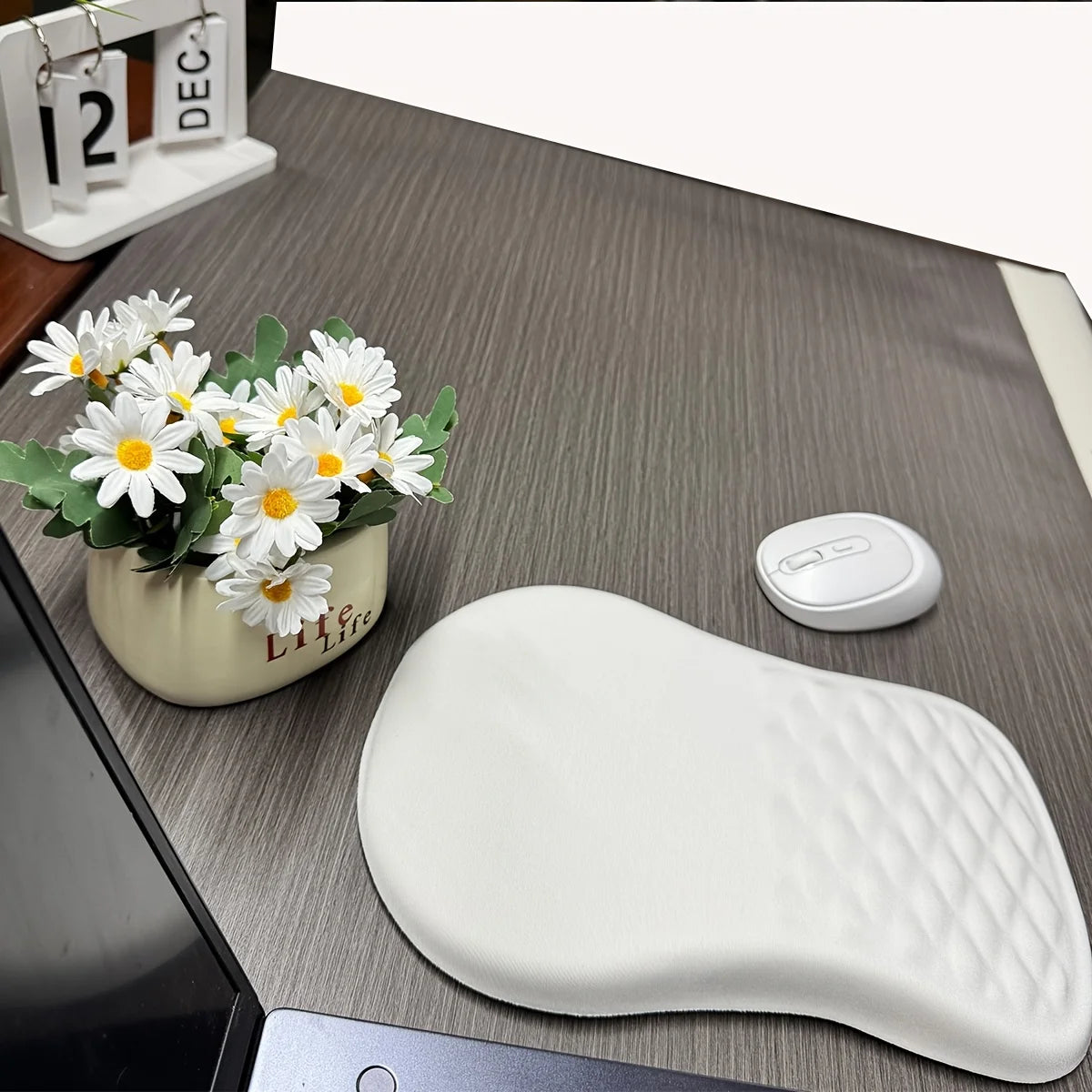 Ergonomic Mouse Pad Large Wrist Support Anti-slip Rubber Base Durable Zpaxo