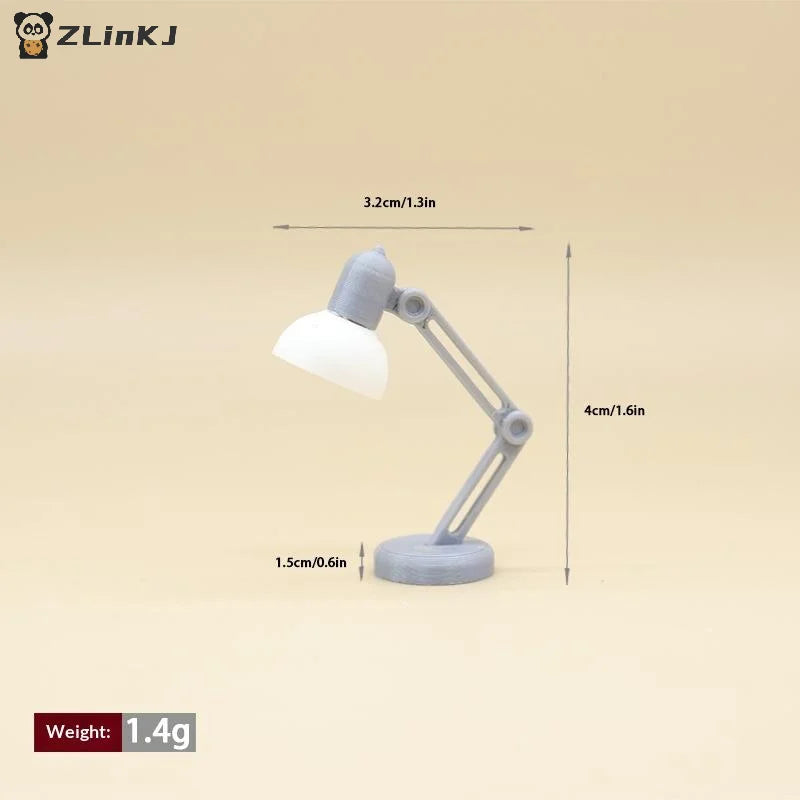 Doll Home Simulation Table Lamp Furniture Decoration Toy 1 12 Zpaxo