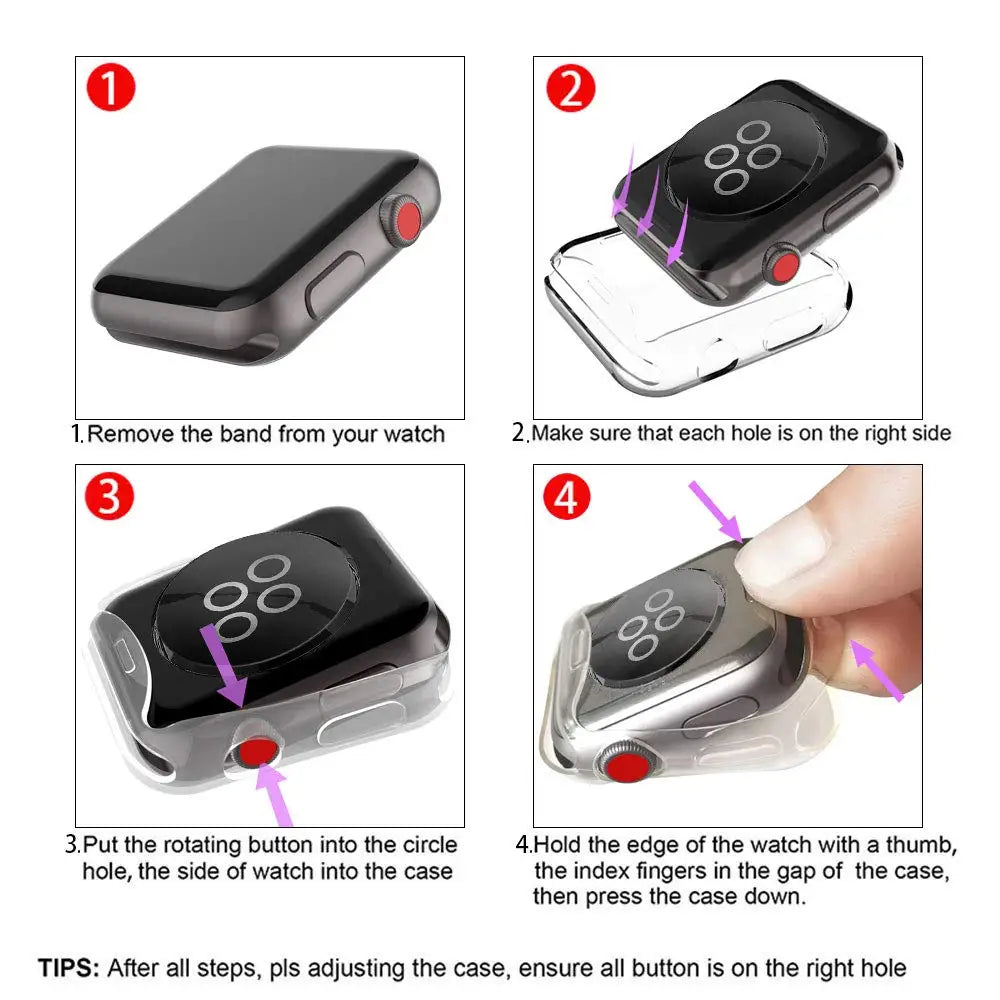 Screen Protector Apple Watch Ultra Case Full TPU Bumper Cover Iwatch Zpaxo
