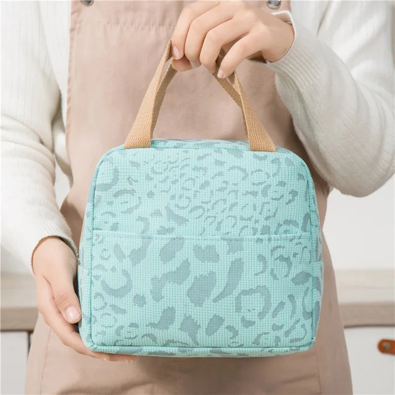 2026 New 1 Pack of Ink Pattern Insulation Bag, Bento Lunch Box Bag, Outdoor Travel Ice Pack, Picnic Bag, Lunch Bag Zpaxo