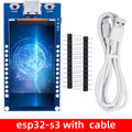 ESP32-S3 Development Board with 1.9-Inch ST7789 LCD: WiFi, Bluetooth 5.0 & 170×320 Resolution Zpaxo with cable