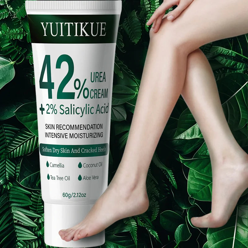 YUITIKUE 42% Urea Cream – Cuticle Softener & Dry Skin Relief 60g Urea Foot Cream Zpaxo