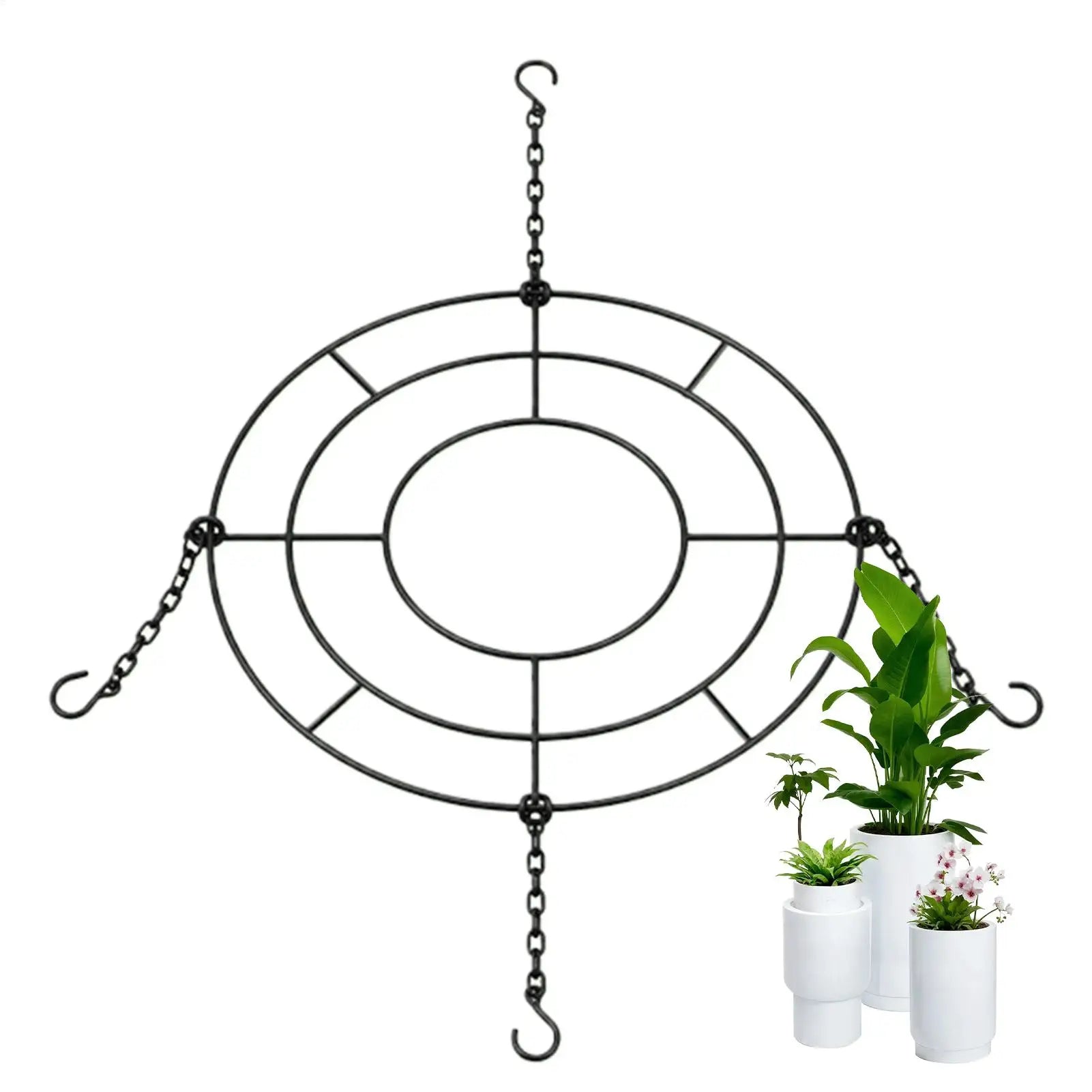 Planter Risers Inside Pot Adjustable Flower Container Filler Indoor