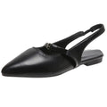 French Flat Black Baotou Sandals Fairy Shoes 2025 New Spring and Summer Pointy Diamond Temperament Single Shoes Zapatos De Mujer Zpaxo black 37