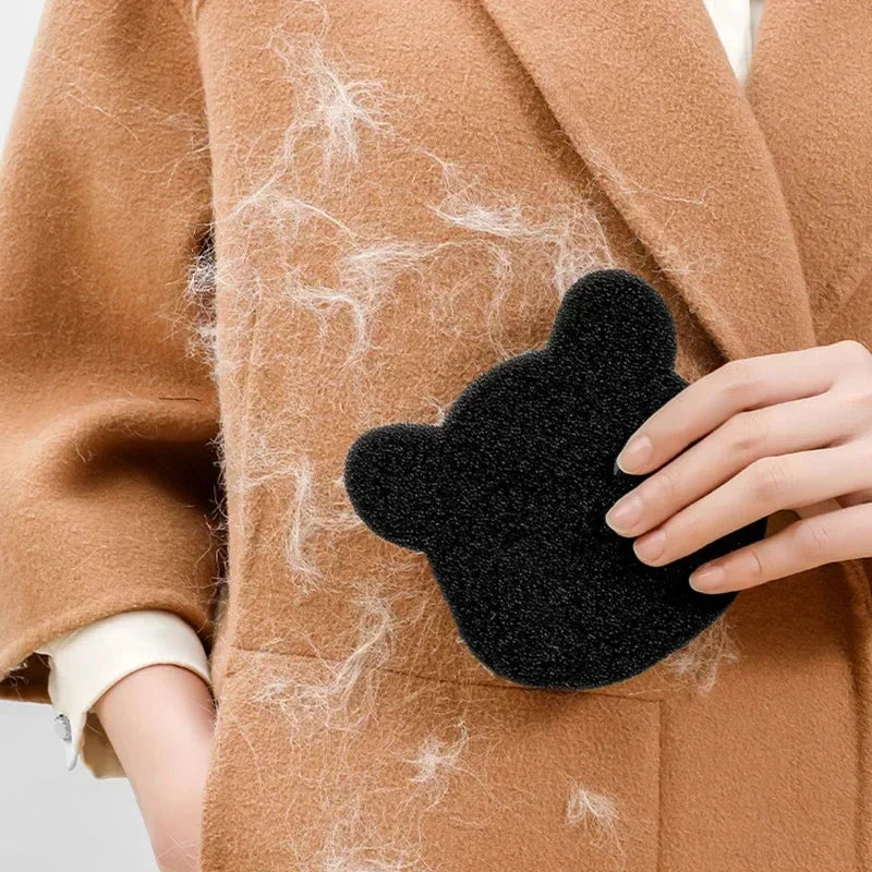 4/8PCS Pet Hair Remover Bear Shape Laundry Ball Washing Machine Lint Catcher Reusable Clothes Sofa Cat Dog Hair Cleaning Sponge Zpaxo