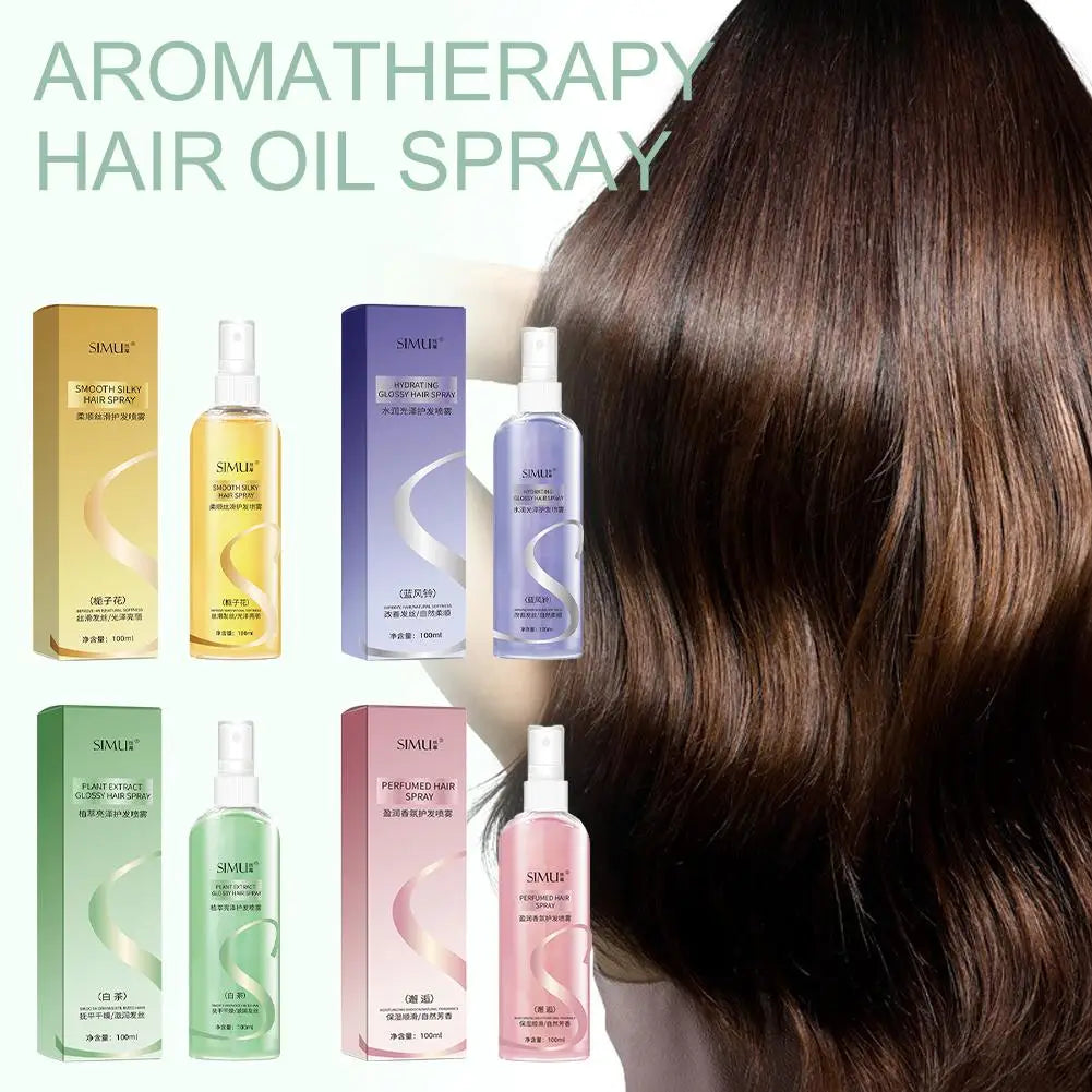 Natural Hair Oil Spray – Bluebell, Gardenia & White Tea | 100ml Hair Oil Spray Zpaxo