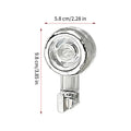 1PC Suction Cup Hooks Vacuum Reusable Shower Hooks Heavy Duty Clothes Hook Traceless Clothes Hook Hanger Storage Hooks Zpaxo Transparent silver