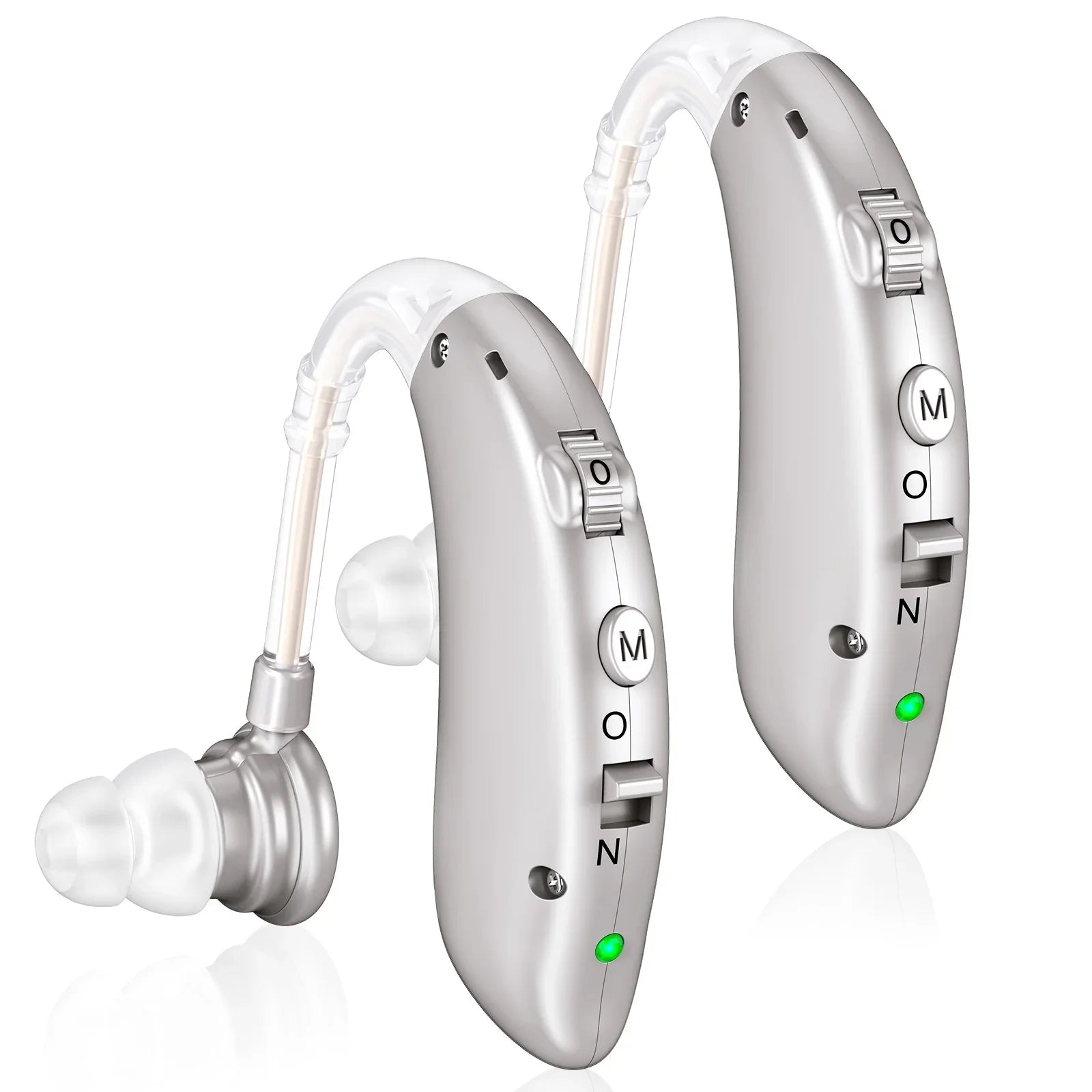 Mini Rechargeable Hearing Aid Deaf Aids Elderly Amplifier Magnetic