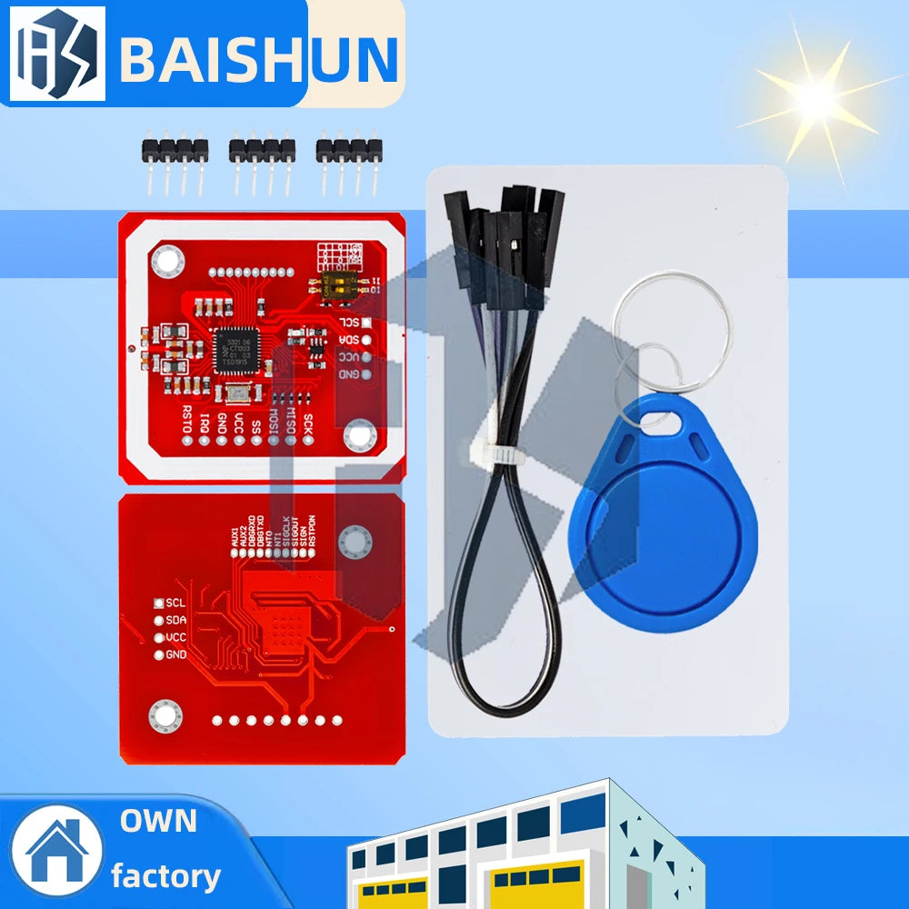 ‌PN532 Pro 2025 NFC 2.0 Industrial Controller - 13.56MHz Multi-Protocol RFID Module with ISO 14443A/B & FeliCa Support Zpaxo
