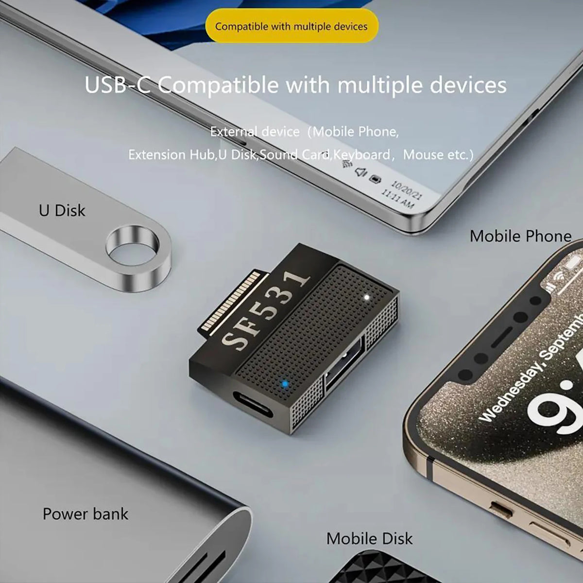 Magnetic Adapter USB 3 1 Type-c PD Port Charging Connector Supports Zpaxo