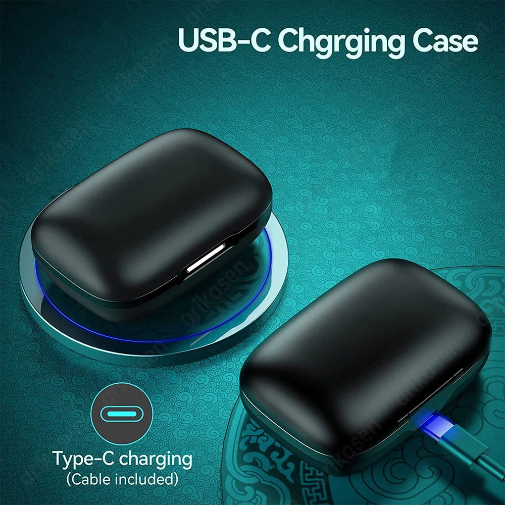 Bluetooth Headphones Wireless Earbuds 36Hrs Playtime Charging Case