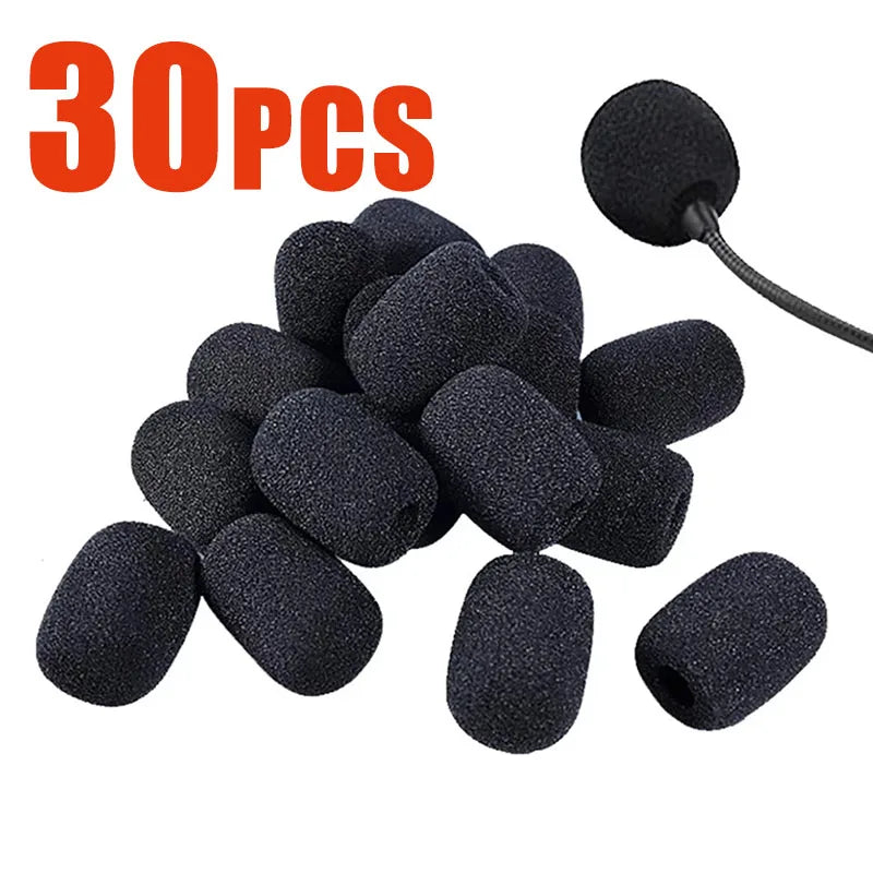 Mic Foam Windscreen Cover for Gooseneck Headset Meeting Mic