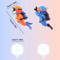 Floating Diver Fish Tank Ornaments – Aquarium Decor 2 Pcs Aquarium Ornament Zpaxo 2pcs