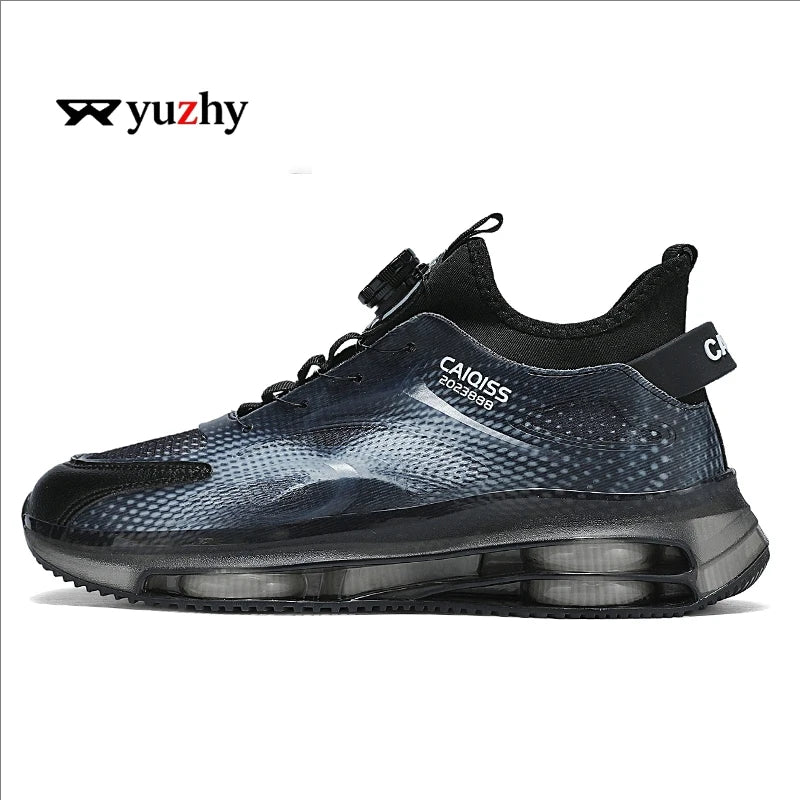 Men's Casual Sneakers Luxury Trainer Shoes Breathable Race Running