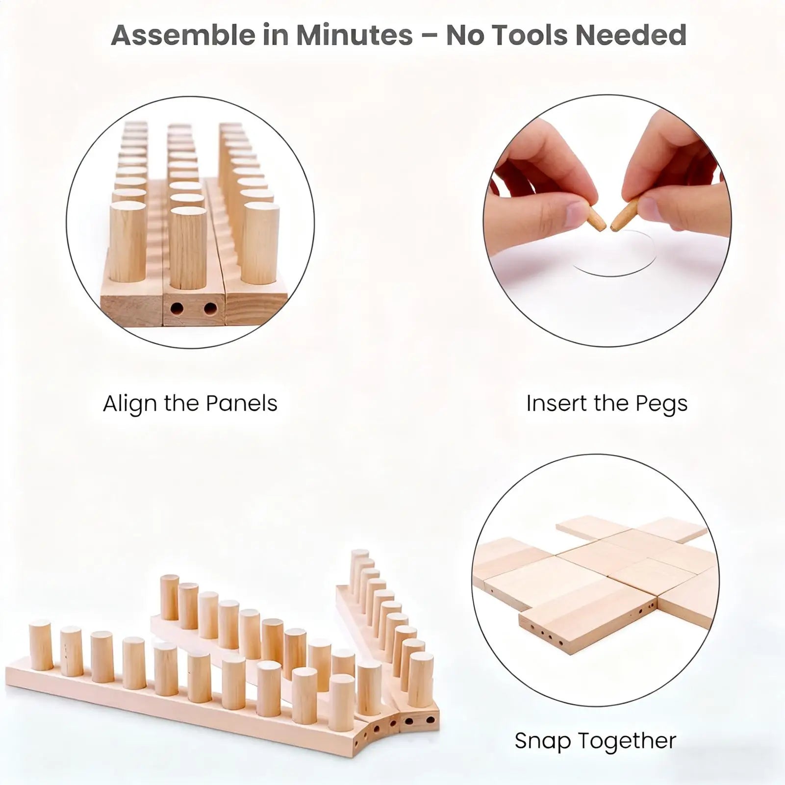 Loom Knitting Kit Yarn Crochet Loom Kit Hand Knitting Set for Crafts Hobby Beginners Weaving Blanket Scarf Sewing Cushion Zpaxo
