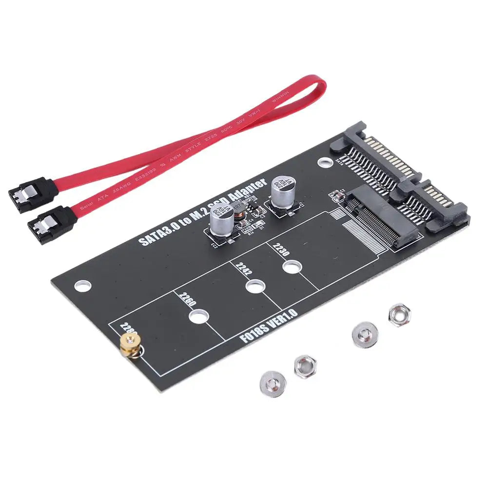 SATA B+M Key M.2 NGFF Ssd To Sata 3 Raiser M.2 To Sata Adapter Expansion Card M.2 SATA Adapter Raiser M2 To SATA Adapter Zpaxo not nvme