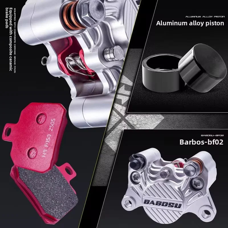 CNC Dual Piston Disc Brake Caliper – Electric Motorcycle Upgrade