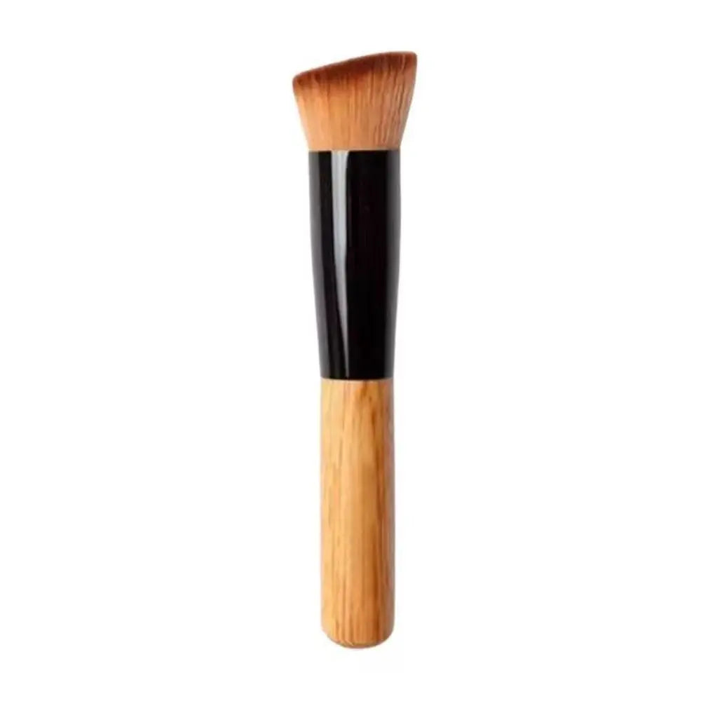 Portable Angled Makeup Brushes Soft Multifunctional Foundation Brush Zpaxo