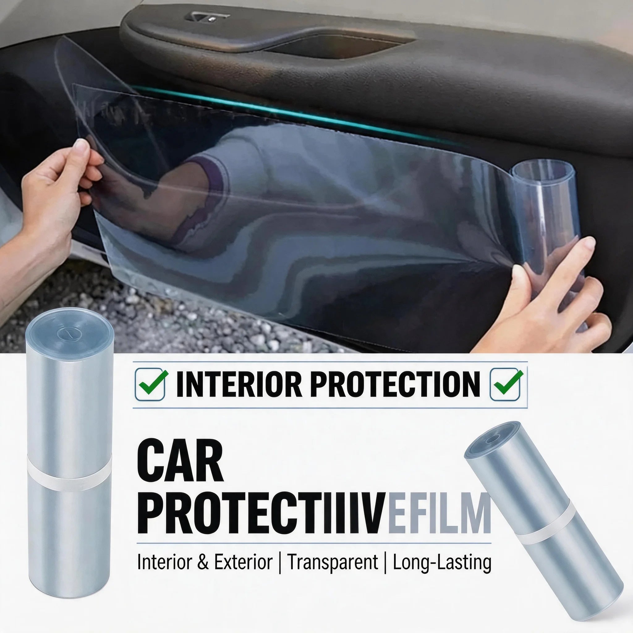 Transparent Car Paint Protection Film – Anti-Scratch Body Sticker
