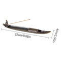 Incense Stick Holder Clear Context Heat-Resistant Holding Incense Stick Incense Burner For Tea Room Insence Burner Home Decor Zpaxo one size