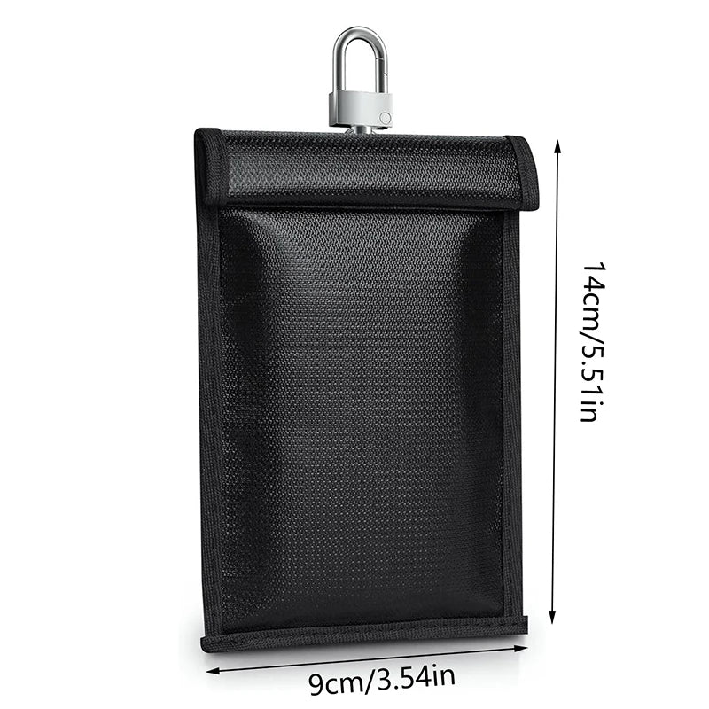 RFID Faraday Bag – Car Key Fob Signal Blocker Pouch