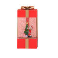 Lighted Christmas Decoration Ornament Miniature Xmas Dining Table Zpaxo Gift Box