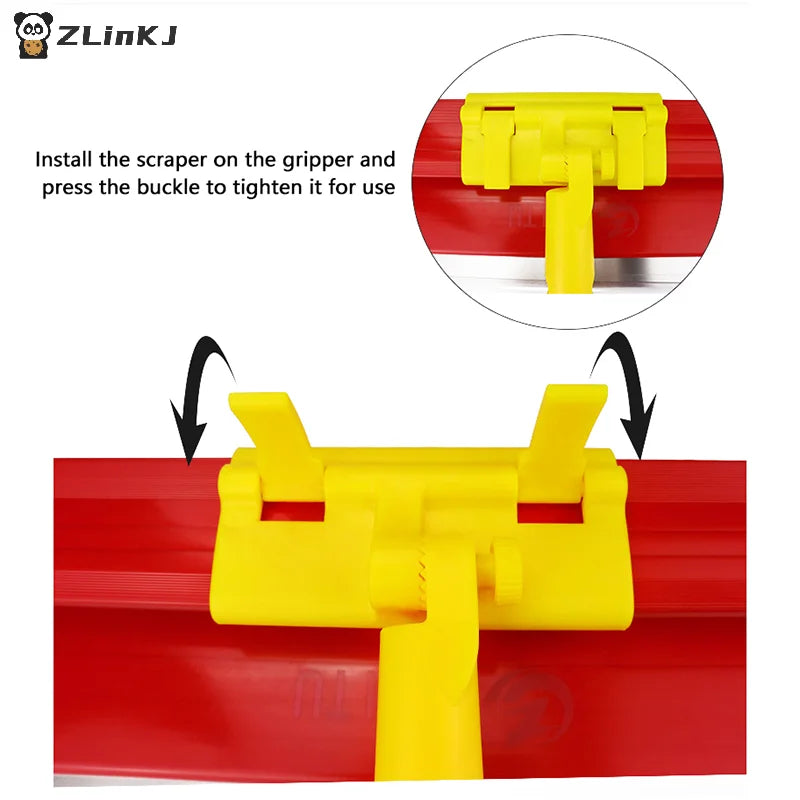 Plastic Drywall Smoothing Spatula Tool Flat Trowel Extension Adapter Zpaxo