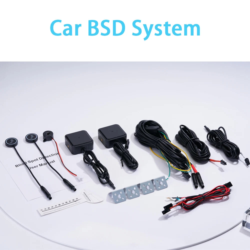 Car BSD Blind Spot Monitoring System 24GHz Microwave Radar Detection