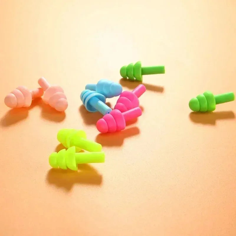 Silicone Earplugs 10/30 Pairs – Noise Reduction for Sleep