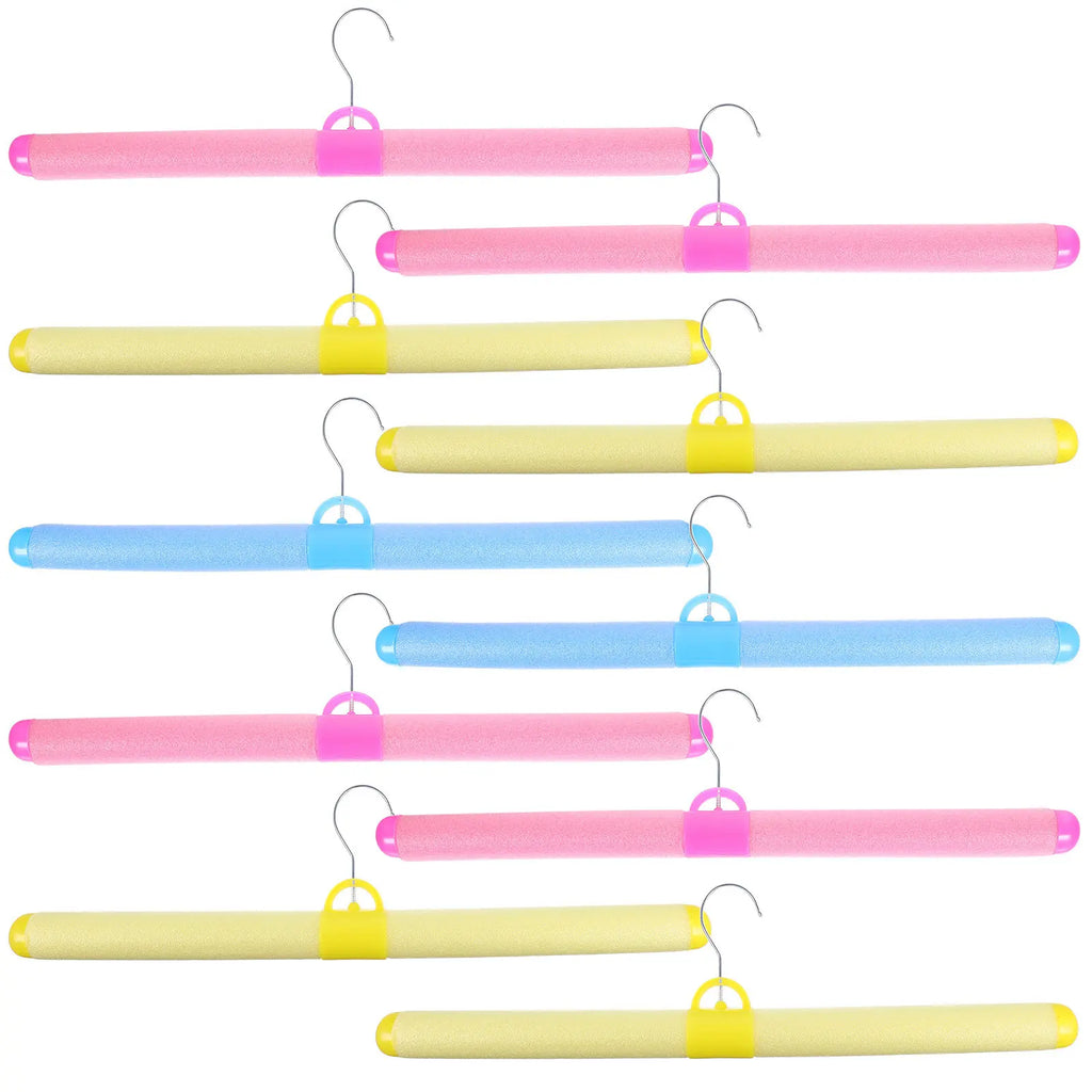Heavy Duty Non-slip Clothes Hanger Plastic Iron Saving Wide Shoulder