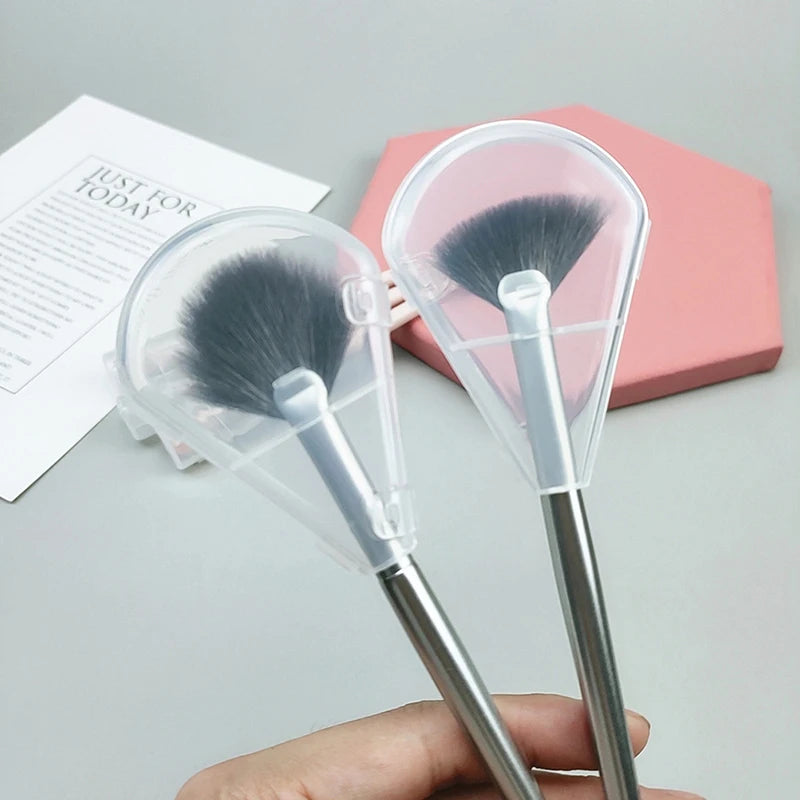 Makeup brush dust protection cover anti-frying wool protective storage tool portable waterproof plastic Zpaxo