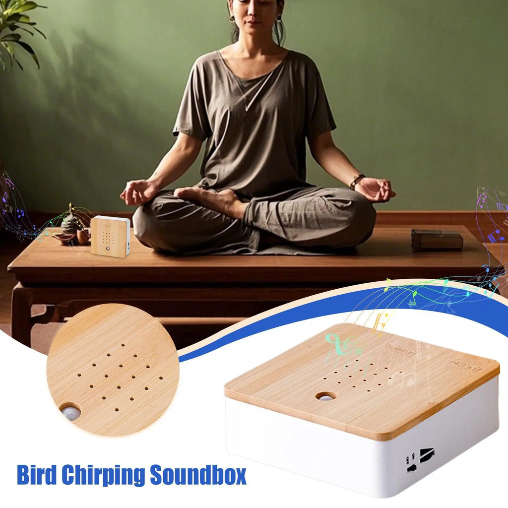 Bird Sound Box Motion Sensor Singing Speaker Nature Sounds Versatile