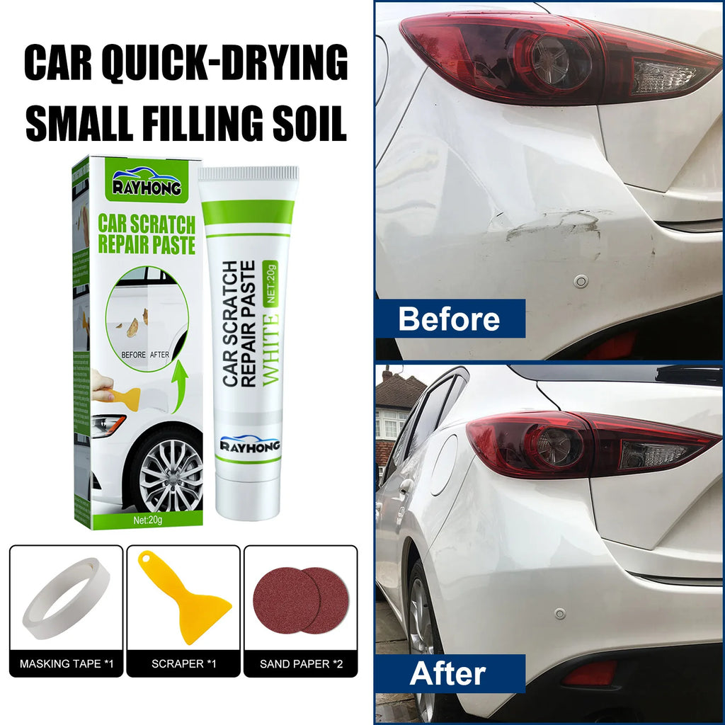 RayHong Fiberglass Repair Paste | Quick Dry, Long Strand Fiber 20g Fiberglass Repair Paste Zpaxo
