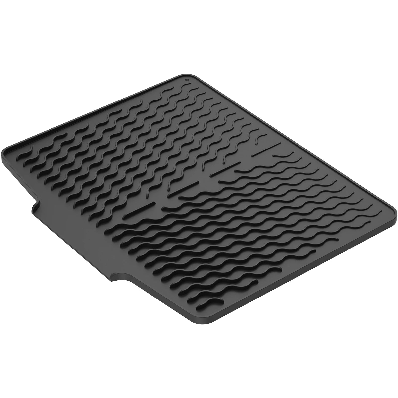 Silicone Dish Drying Mat Heat Resistant Silicone Drying Mat Reusable Nonslip Dish Drying Pad for Countertop Dishes Utensils 2025 Zpaxo