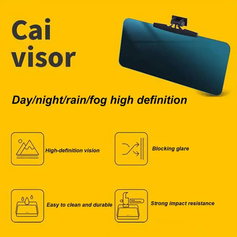 Car Sun Visor Extender Anti-glare UV-Resistant Polarized 180-Degree
