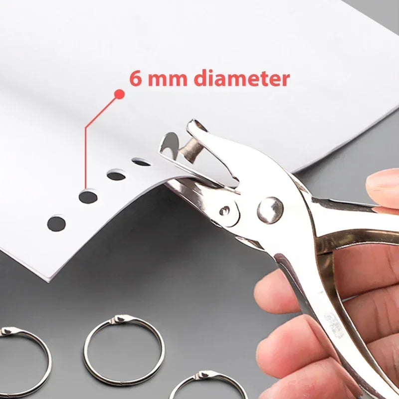 Single Hole Puncher Capacity Diameter Hand Paper Cutter Scrapbooking