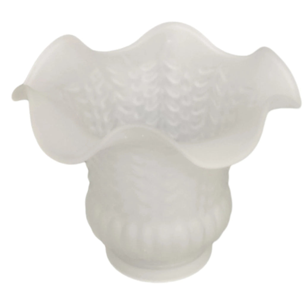 Glass Ceiling Lamp Shade Light Cover Flower Shaped Bulb Guard Fun Pendant Light Cover Fixture, for Home Bedside Bedroom Kitchen Zpaxo