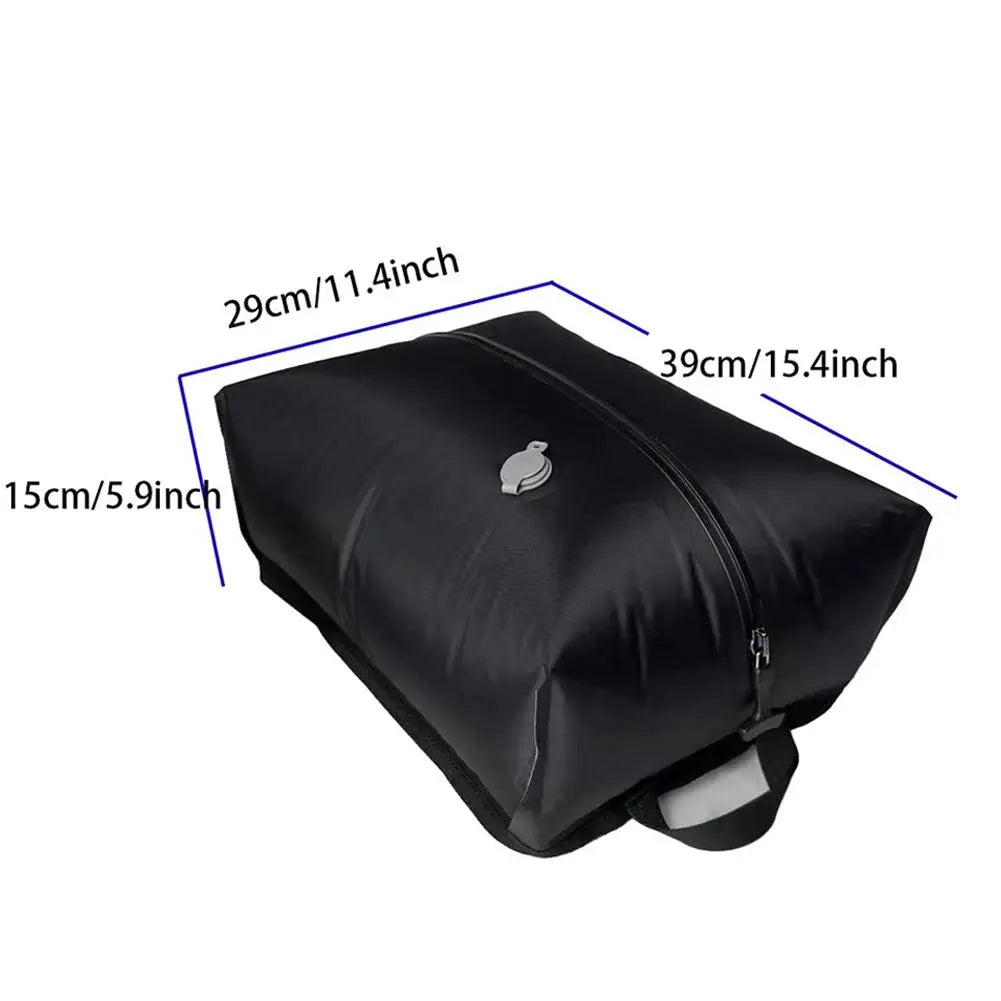 Vacuum Compression Travel Bag with Pump – Waterproof 16L Vacuum Compression Bag Zpaxo