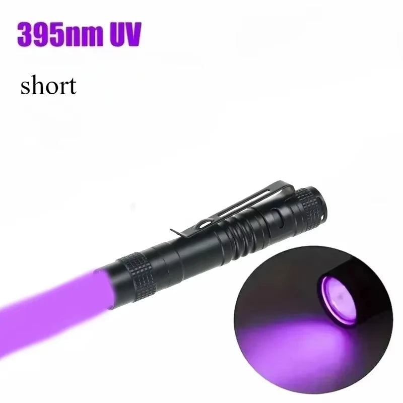 395nm UV Pocket Flashlight – Ultraviolet Inspection Torch