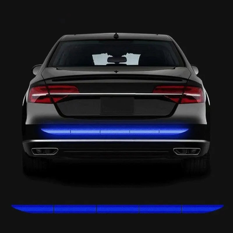 Reflective Car Decal Safety Warning Reflector Tape Car Stickers Anti Collision Warning Reflector Sticker Night Reflective Strip Zpaxo